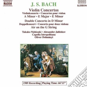 Johann Sebastian Bach - Violin Concertos cd musicale di Bach / Jablokov