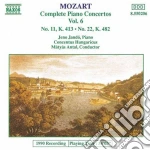 Wolfgang Amadeus Mozart - Piano Concertos 11 & 22 cd