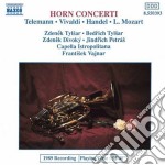 Horn Concerti: Telemann, Vivaldi, Handel, L.Mozart