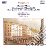 Wolfgang Amadeus Mozart - Oboe Quartet in F major, K370, etc. cd