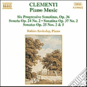 Muzio Clementi - Musica X Pf: 6 Sonatine Progressive Op.36, Sonata Op.24 N.2, Op.25 N.2 E N.5, So cd musicale di Muzio Clementi