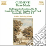 Muzio Clementi - Musica X Pf: 6 Sonatine Progressive Op.36, Sonata Op.24 N.2, Op.25 N.2 E N.5, So cd