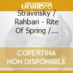 Stravinsky / Rahbari - Rite Of Spring / Card Game cd