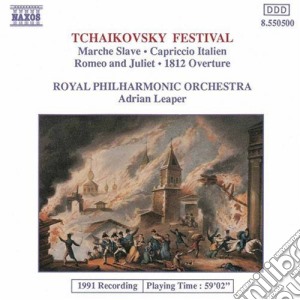 Pyotr Ilyich Tchaikovsky - 1812 Overture, Capriccio Italien cd musicale di Pyotr Ilyich Tchaikovsky / Leaper / Rpo