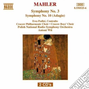 Gustav Mahler - Symphonies Nos.3 And 10 (2 Cd) cd musicale di Gustav Mahler