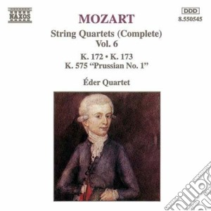 Wolfgang Amadeus Mozart - Quartetti X Archi Vol.6 (integrale): Quartetto N.12 K 172, N.13 K 173, N.21 K 57 cd musicale di Wolfgang Amadeus Mozart