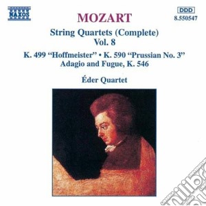 Wolfgang Amadeus Mozart - Quartetti X Archi Vol.8 (integrale): Quartetto N.20 K 499 hoffmeister, N.23 K cd musicale di Wolfgang Amadeus Mozart