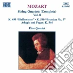 Wolfgang Amadeus Mozart - Quartetti X Archi Vol.8 (integrale): Quartetto N.20 K 499 hoffmeister, N.23 K cd