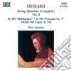Wolfgang Amadeus Mozart - Quartetti X Archi Vol.8 (integrale): Quartetto N.20 K 499 hoffmeister, N.23 K cd