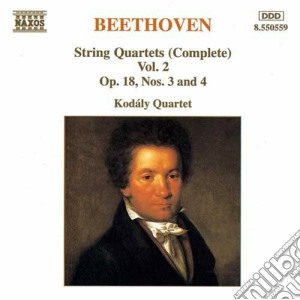 Ludwig Van Beethoven - Quartetti X Archi (integrale) Vol.2: Quartetti Op.18 N.3, N.4 cd musicale di Beethoven ludwig van