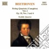 Ludwig Van Beethoven - Quartetti X Archi (integrale) Vol.2: Quartetti Op.18 N.3, N.4 cd