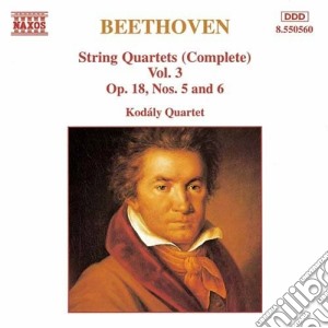 Ludwig Van Beethoven - Quartetti X Archi (integrale) Vol.3: Quartetti N.5 E 6 Op.18 cd musicale di Beethoven ludwig van