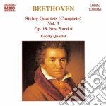 Ludwig Van Beethoven - Quartetti X Archi (integrale) Vol.3: Quartetti N.5 E 6 Op.18 cd