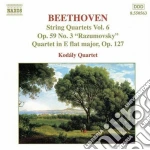 Ludwig Van Beethoven - Quartetti Per Archi (integrale) Vol.6: Quartetto N.3 Op.59 'razumovsky', Op.127 cd