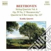 Ludwig Van Beethoven - Quartetti Per Archi (integrale) Vol.6: Quartetto N.3 Op.59 'razumovsky', Op.127 cd