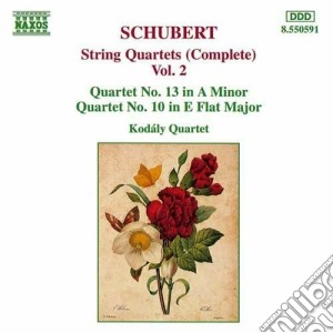 Franz Schubert - Quartetti X Archi (integrale) Vol.2: Quartetto N.10, N.13 cd musicale di Franz Schubert