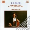 Johann Sebastian Bach - Suite Per Violoncello, Vol.2. Nn.4-6 Bwv 1010-1012 cd