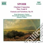 Louis Spohr - Concerto X Clar N.2 Op.57, N.4, Fantasia E Variazioni Su Un Tema Di Danzi Op.81 cd