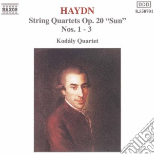 Joseph Haydn - String Quartets Op 20 1-3 cd musicale di Haydn / Kodaly Quartet