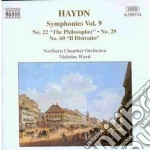 Joseph Haydn - Symphony No.22 'il Filosofo', N.29, N.60'il Distratto' cd