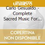 Carlo Gesualdo - Complete Sacred Music For 5 Voices