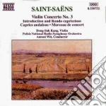 Camille Saint-Saens - Concerto X Vl N.3 Op.61, Introduzione Erondo' Capriccioso, Romanza Op.48, Capri cd