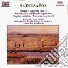 Camille Saint-Saens - Concerto X Vl N.3 Op.61, Introduzione Erondo' Capriccioso, Romanza Op.48, Capri cd