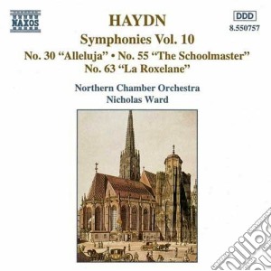 Joseph Haydn - Symphony No.30 alleluja, N.55 L'Insegnante, N.63 la Roxelane cd musicale di Haydn franz joseph
