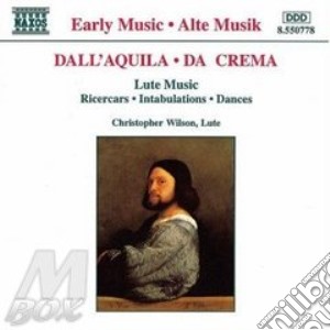 Dall'Aquila Marco - Ricercari, Intavolature, Danze cd musicale di DALL'AQUILA MARCO DA CREMA GIO