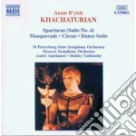 Aram Khachaturian - Spartacus (suite N.4), Masquerade (suite), Circus (suite Dal Balletto), Suite Di cd