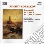 Nikolai Rimsky-Korsakov - Symphonies No.1 Op.1, No.2 Op.9 'antar' cd