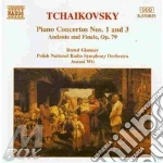 Pyotr Ilyich Tchaikovsky - Piano Concertos N.1 Op.23, N.3 Op.75 cd