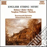 English String Music: Britten, Holst, Delius, Vaughan Willams, Warlock cd