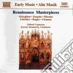 Renaissance Masterpieces: Ockeghem, Desprez, Morales, Lheritier, Rogier cd
