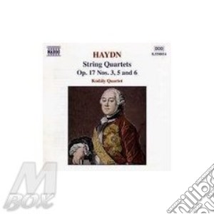 Joseph Haydn - Quartetto N.3, 5 E 7 Op.17 cd musicale di HAYDN