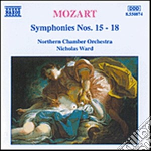 Wolfgang Amadeus Mozart - Symphony No.15 K 124, N.16 K 128, N.16 K129, N.18 K 130 cd musicale di Wolfgang Amadeus Mozart