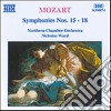 Wolfgang Amadeus Mozart - Symphony No.15 K 124, N.16 K 128, N.16 K129, N.18 K 130 cd