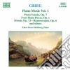 Edvard Grieg - Opere X Pf Vol. 1 (integrale) : Sonata Op.7, 4 Pezzi Op.1, Stimmungen Op.73, Umor cd