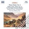 Edvard Grieg - Opere X Pf Vol. 4 (integrale) : Slatter Op.72, Holberg Suite Op.40, 6 Melodie Mon cd