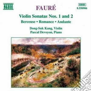 Gabriel Faure' - Sonata X Vl N.1 Op.13, N.2 Op.108, Berceuse Op.16, Romanza Op.28, Andante Op.75 cd musicale di Gabriel Faure'