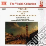 Antonio Vivaldi - Concerti X Vlc (integrale) Vol.3: Concerto Rv 402, 403, 407, 409, 418, 423, 424 cd