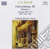 Johann Sebastian Bach - Clavier Ubung III, Vol.1: Preludio Bwv 552, Bwv 669-681 cd
