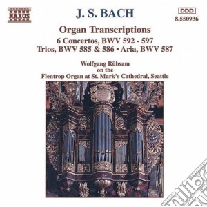 Johann Sebastian Bach - Organ Transcriptions cd musicale di Bach / Rubsam