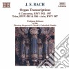 Johann Sebastian Bach - Organ Transcriptions cd