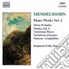 Felix Mendelssohn - Piano Works Vol.2 cd