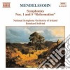 Felix Mendelssohn - Symphony No.1 Op.11, N.5 Op.107 riforma cd