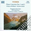 Carl Maria Von Weber - Concerto X Pf N.1 Op.11, N.2 Op.32, Polacca Brillante (l'hilarite') Op.72 (orch. cd