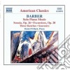Samuel Barber - Solo Piano Works cd