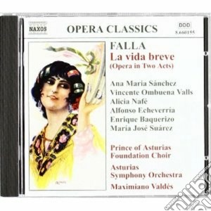 Manuel De Falla - La Vida Breve cd musicale di Falla emanuel de