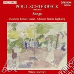 Poul Schierbeck - Songs cd musicale